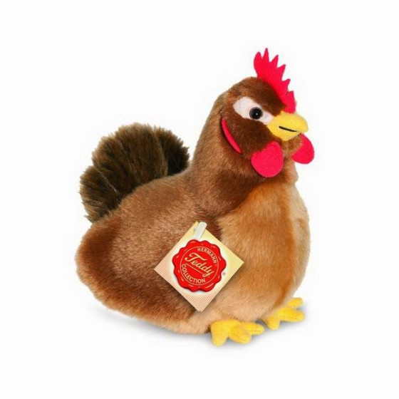 Hermann Teddy, Peluche Poule brune 16 cm